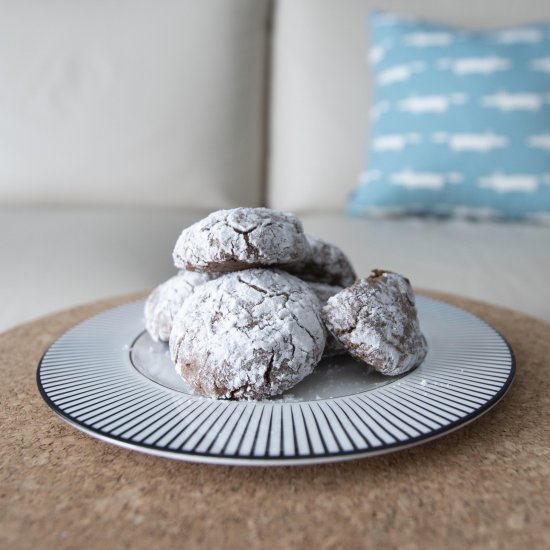 Chunky chocolate cookies