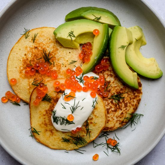 Matzo Meal Pancakes