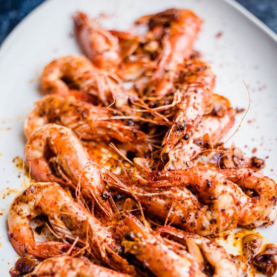 Chilli Garlic Prawns