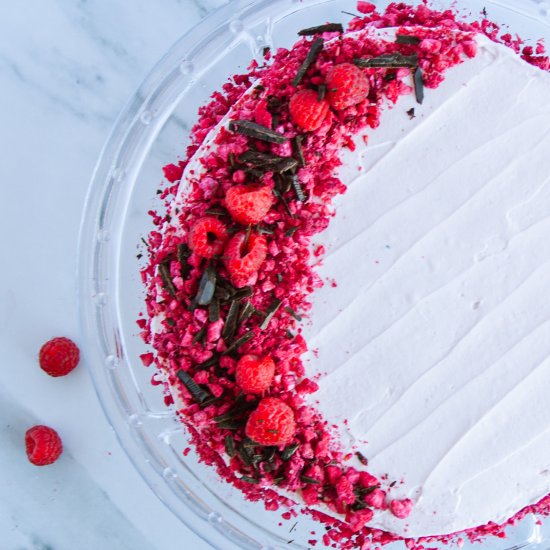 Chocolate Raspberry Icebox Cake