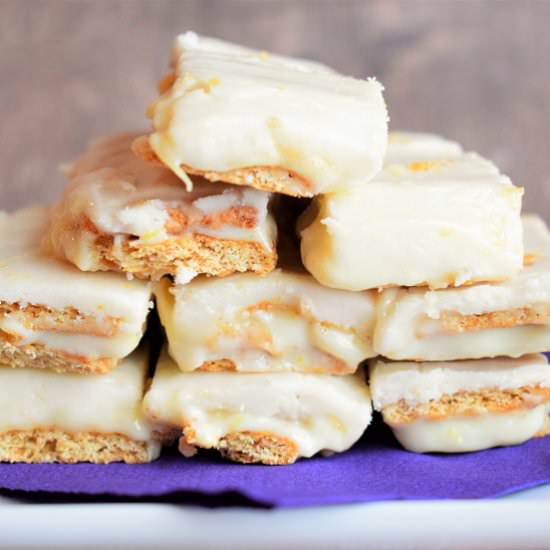 Graham Wafer Lemon Bars