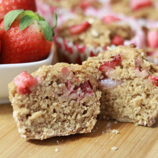 Healthy Strawberry Muffins Recipe