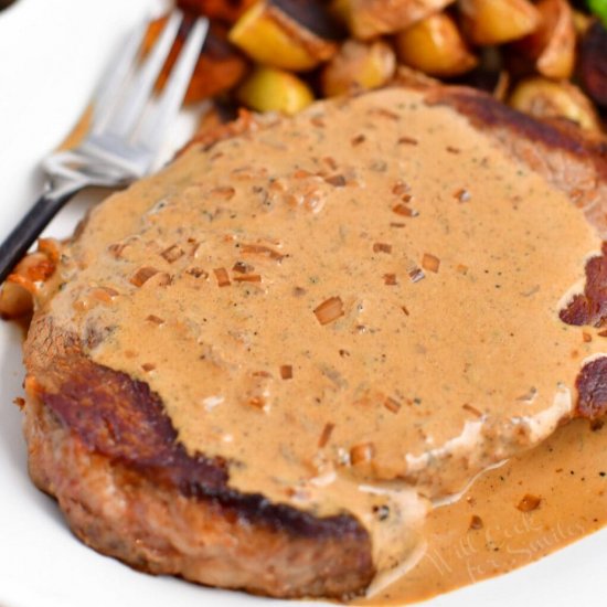 Peppercorn Steak Sauce