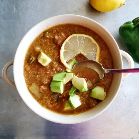 Vegan Instant Pot Quinoa Chili