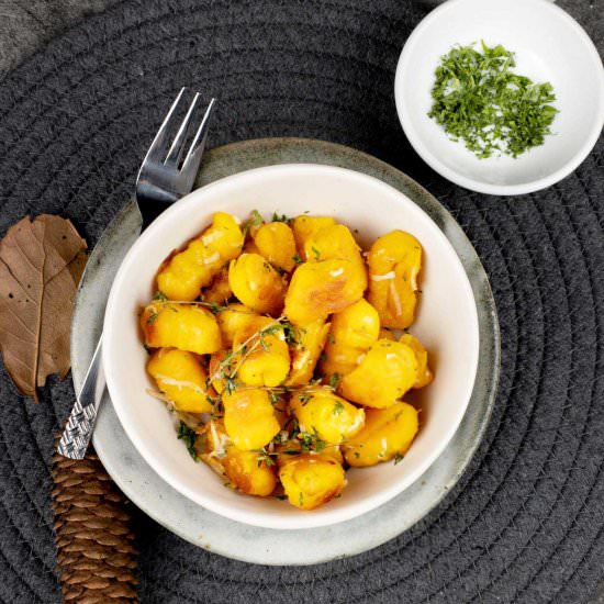 Healthy Sweet Potato Gnocchi