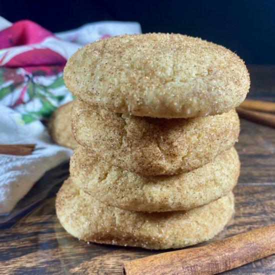 Gluten-Free Snickerdoodle Cookies