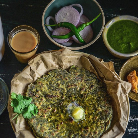 Gluten Free Methi Paratha