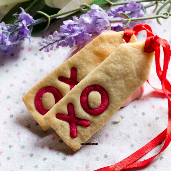 Eggless Gift Tag Cookies