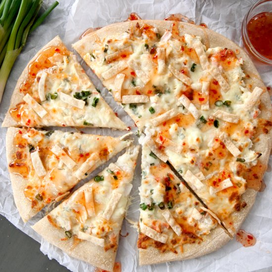 Crab Rangoon Pizza