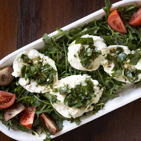 Buffalo Mozzarella Marinated With T