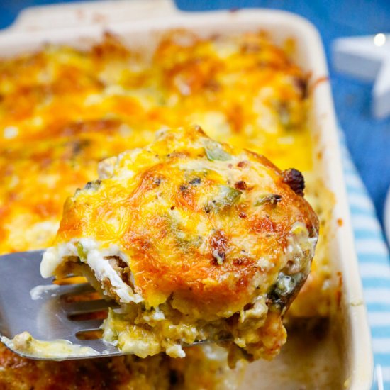 Biscuits and Gravy Casserole