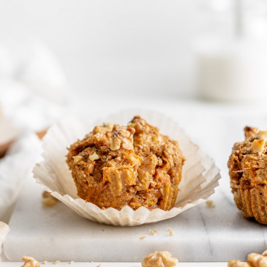 Vegan Carrot Muffins