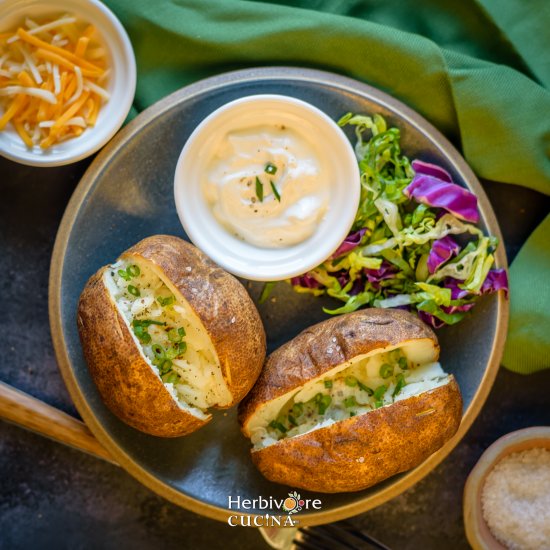 Air Fryer Baked Potatoes