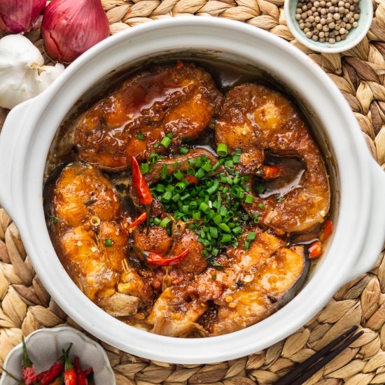 Vietnamese Braised Fish