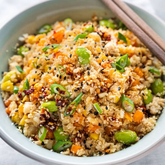 Vegan Cauliflower Fried Rice