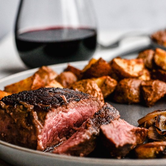 Romantic Steak Dinner for Two