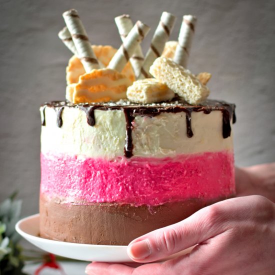 Neapolitan Cake