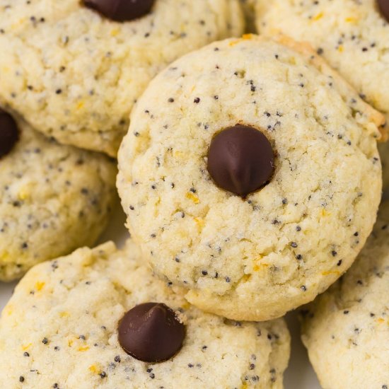 Orange Poppy Seed Cookies