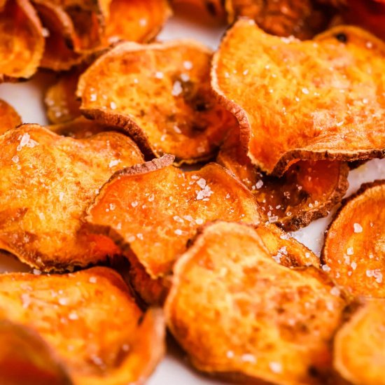 Air Fryer Sweet Potato Chips