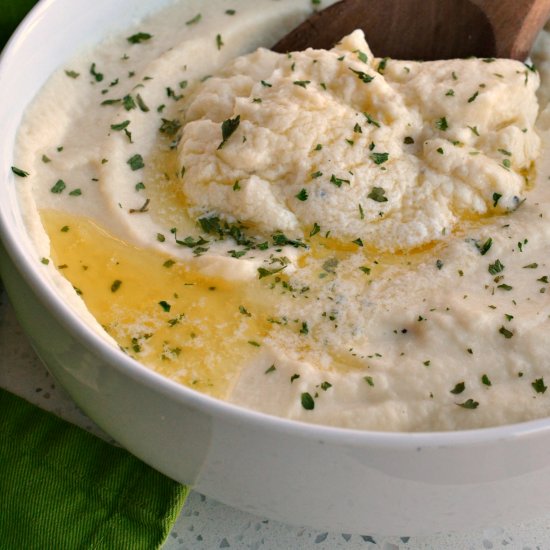 Creamy Mashed Cauliflower