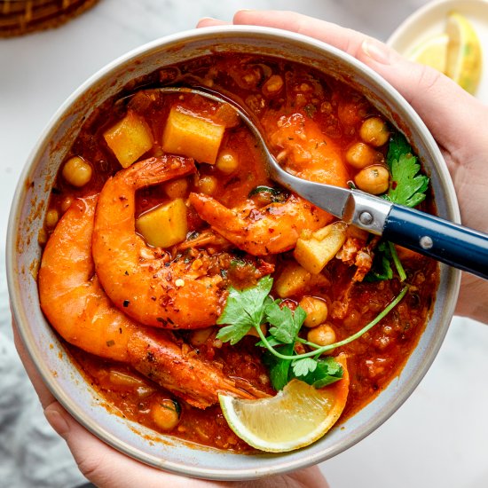 Shrimp Stew with Potatoes