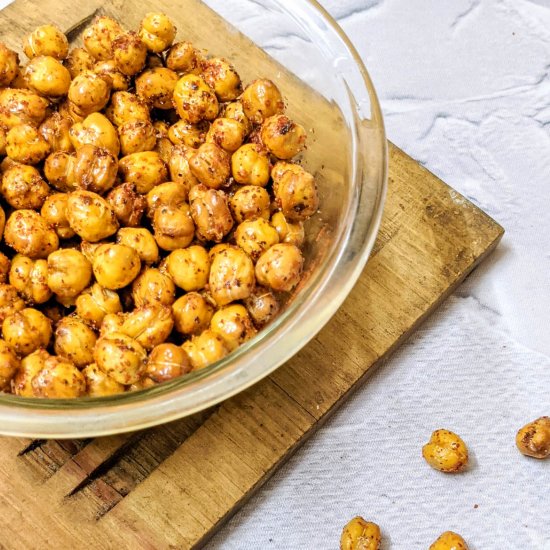 Crispy Air fryer Chickpeas