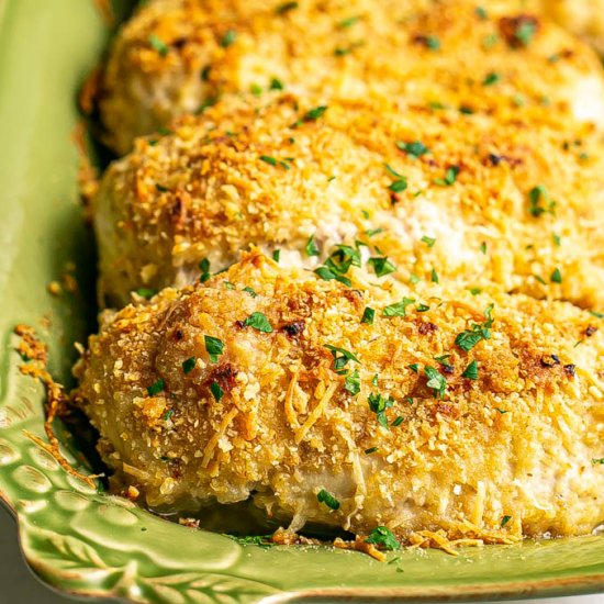 Cheesy chicken breasts