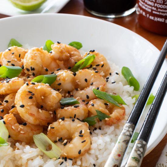 Honey Garlic Shrimp