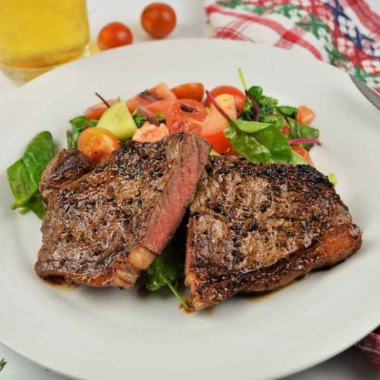 Easy Pan-Fried Steak Recipe