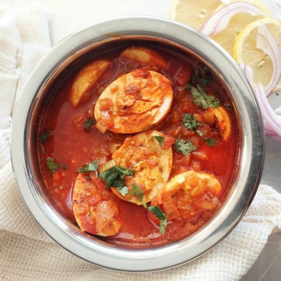 Easy Masala Egg Curry