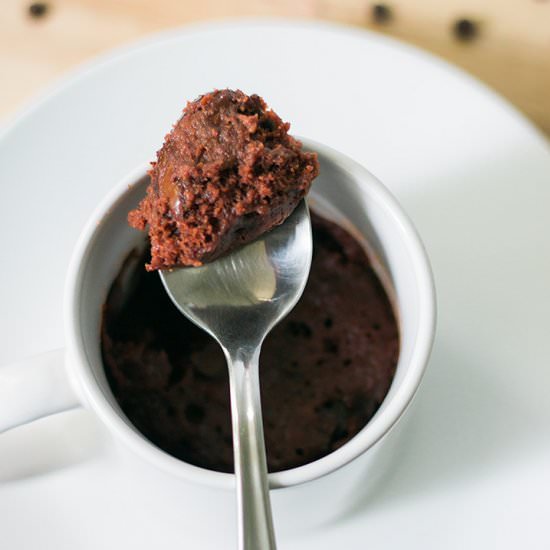 Vegan Mug Brownies