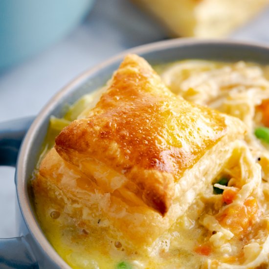 Instant Pot Chicken Pot Pie Soup