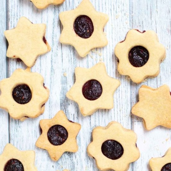 Jam Filled Linzer Cookie Recipe