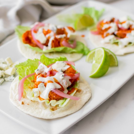 Buffalo Chicken Tacos