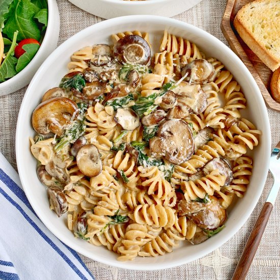 Mushroom Alfredo