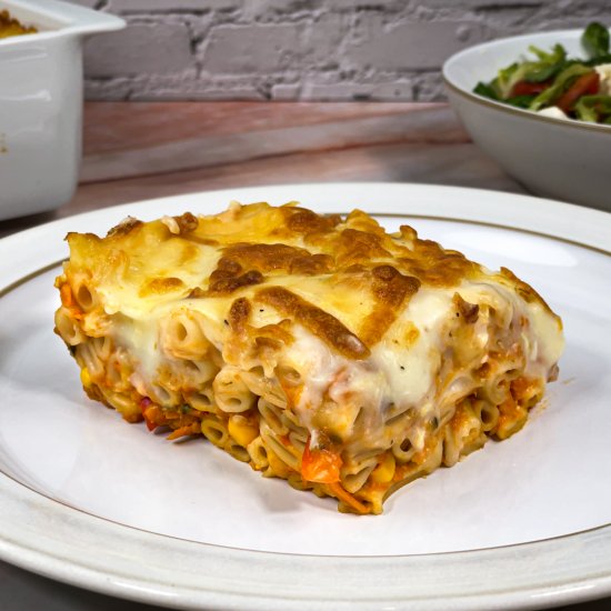 Pastitsio with Vegetables