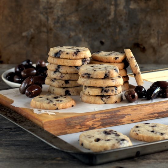 kalamata olive cookies