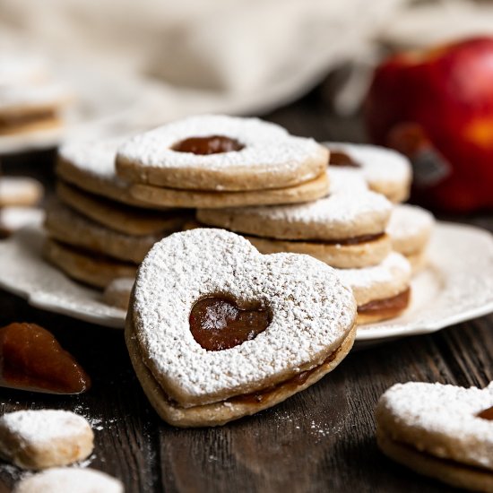 Vegan Apple Butter Cookies