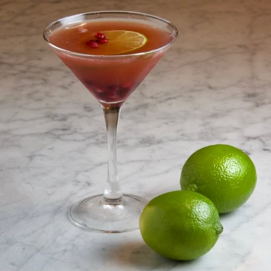 Pomegranate Gimlet