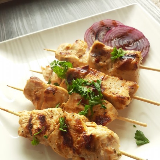 The Best Chicken Kebabs (EASY)