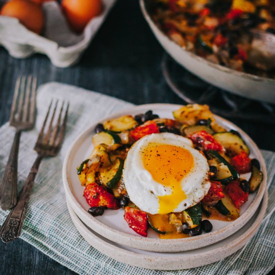 Cheesy Zucchini Stir Fry