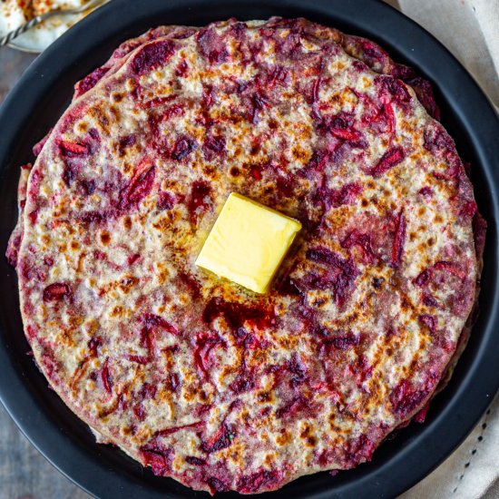 Beetroot Paratha