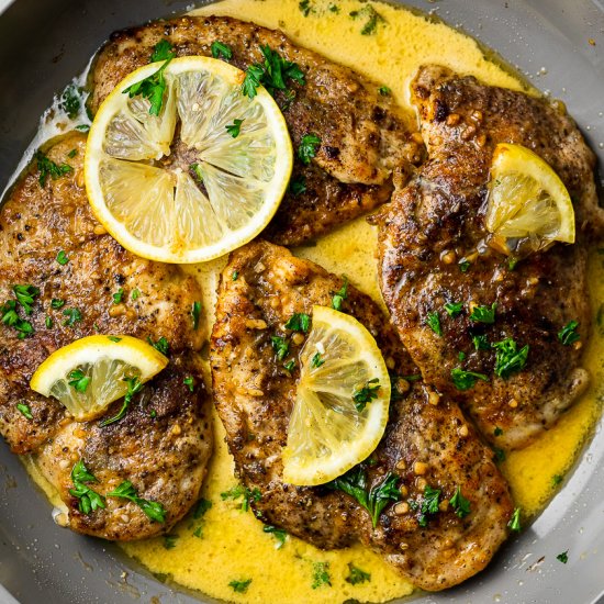 Garam Masala Lemon Butter Chicken