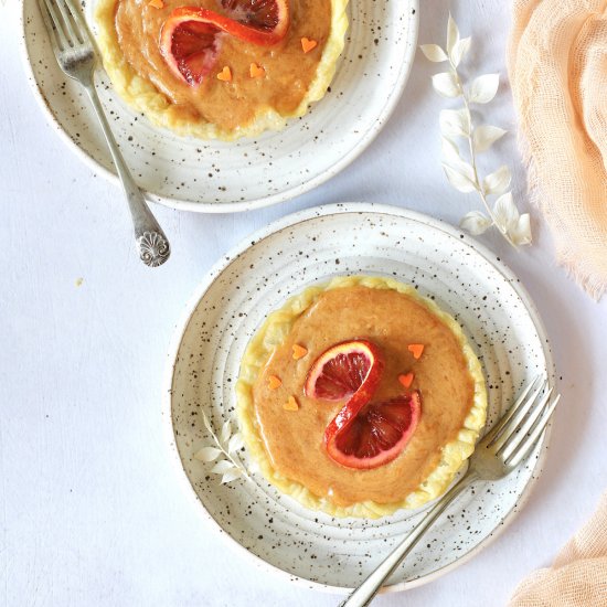 Chocolate and Orange Tarts