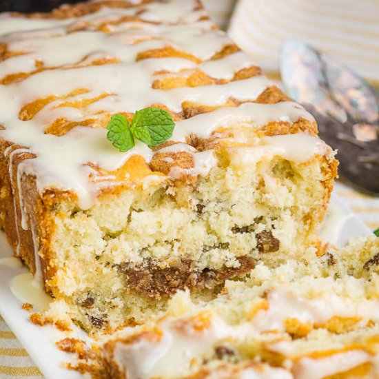 Quick Apple Streusel Bread