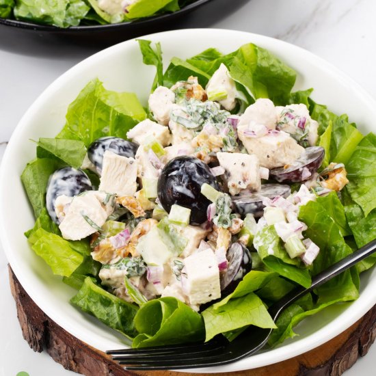 Healthy Waldorf Chicken Salad