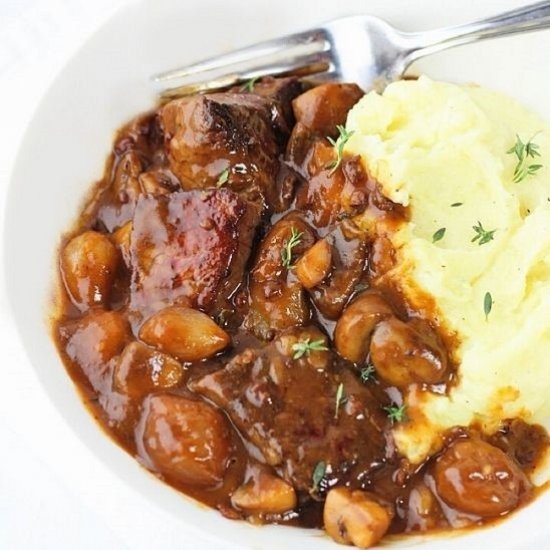 Quick & Easy Beef Bourguignon