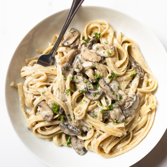 Creamy Mushroom Pasta