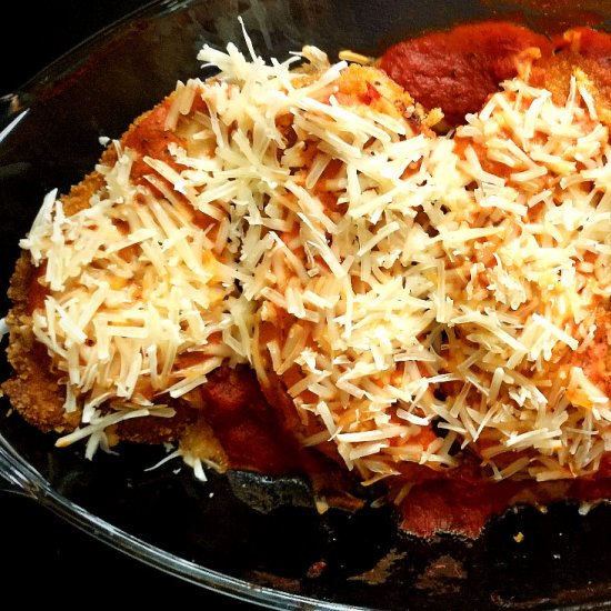 Spicy Chicken Parmigiana