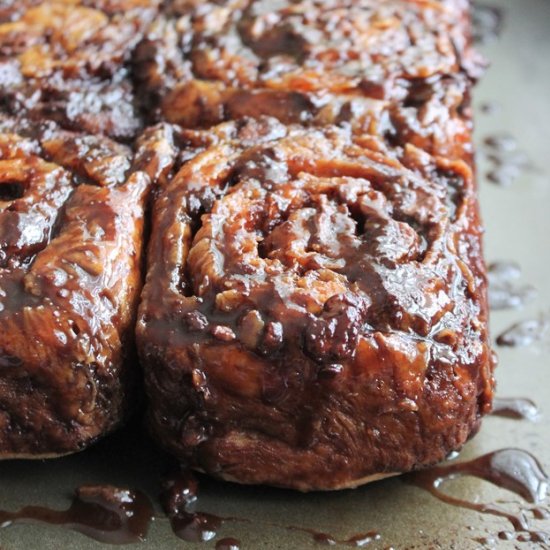 Triple-Chocolate Sticky Buns